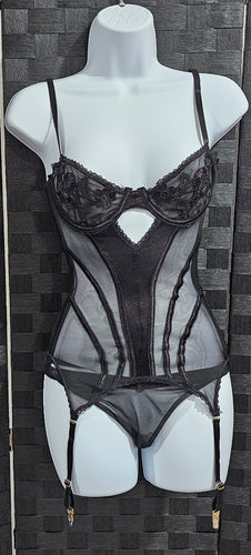 Mesh Garter 2-Piece Set